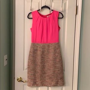 Kate Spade Pink Tweed Dress (Size 6)